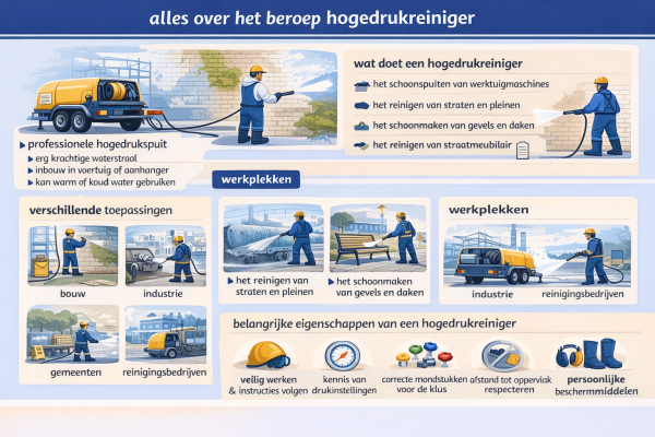 wat doet een hogedrukreiniger